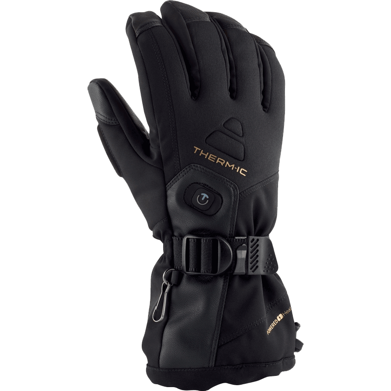 Men's heated gloves with batteries